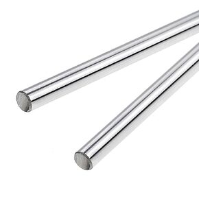 2PCS 6mmX300mm Linear Motion Rod Shaft Guide Diameter 6mm for DIY Craft Tool