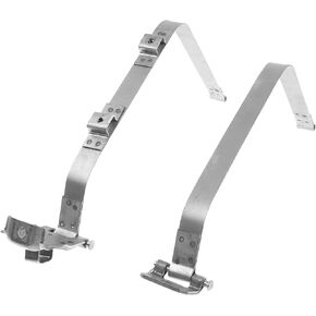 A-Premium Fuel Tank Straps Compatible with Toyota Tacoma 1995-2000 Standard Cab Pickup L4 2.4L V6 3.4L Petrol 4WD (Four Wheel Drive) 2-PC Set