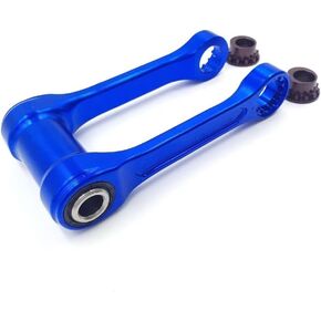 Motorcycle Aluminum Adjustable Lowering Link Lowering Suspension Linkage ARM Compatible With YAMAHA WR250F WR450F YZ250F 450F Dirt Bike Blue
