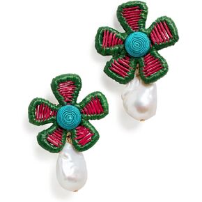 Lizzie Fortunato Women's Crown Daisy Earrings In Macaw in Kuwait