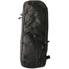 D Oxygen Cylinder Backpack: Portable Oxford Cloth Carry Bag with Padded Shoulder Straps, Holds 1 D Size Medical Oxygen Tank