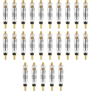 25pcs Valve Core for Presta, Tubeless Tire Core Bike Replacement Copper Bicycle Valve Core Valve Stem Cores for Stan's Vittoria Continental Kenda Mor Tubeless Road MTB Bike