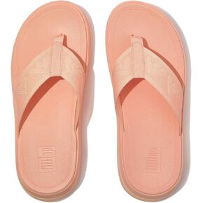 FitFlop Women's Surff Webbing Toe-Post Sandals Wedge
