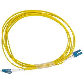 5003 9 125 Single Mode Yellow LC UPC Duplex 3 Meter Fiber Patch Cable 3 Meter - Ready to use preterminated fiber patch cable, Bright yellow color, Resists signal attenuation from twists and bends
