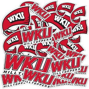 Desert Cactus Western Kentucky University WKU Hilltoppers Stickers Vinyl Decals Laptop Water Bottle Car Scrapbook T1 (Type 1-1)