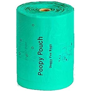 Tie-Handle Pet Waste Bags, Lemon Scented, 400/Roll, Model Number: SD-6-400