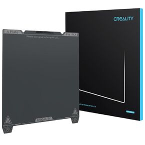 Creality Official K1C Build Plate, 235x235mm Smooth Surface PEI Sheet Magnetic Flexible Spring Steel Bed Plate for K1/K1C/Ender 3/3 V2/3 V3/3 V3 KE/3 V3 SE (Without Magnetic Base)
