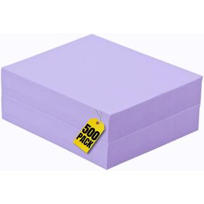 1InTheOffice Purple Copy Paper, Orchid, 8.5 x 11 inch Letter Size, 20lb Density, (500 Sheets)