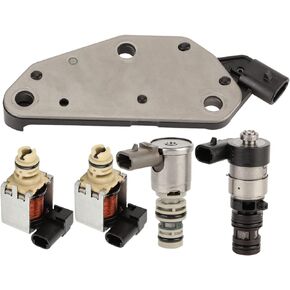 DEEGOOLY 4T65E Transmission Solenoid Kit Set G4T65E 24225825 5L40E Transmission Shift EPC Solenoid Kit 10478124/24219819/24216426/24212690 / 24227792/24237264