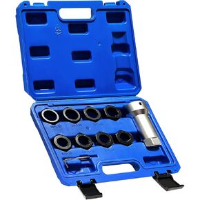 مجموعة خيوط محور المغزل المكونة من 10 قطع، طقم إصلاح الخيط، مجموعة مطارد الخيط، مجموعة أدوات استعادة الخيط مع متري M20 M22 M24 وUNEF 13/16" 3/4" in Kuwait