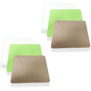 Window Tint Tools 6Pcs Window Tint Squeegee Plastic Hard Card Squeegee Window Tint Kit for Window Tinting Application