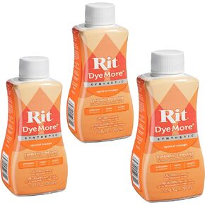 Rit Dye (3-Pack) More Synthetic 7 Ounce Apricot Orange 020-65