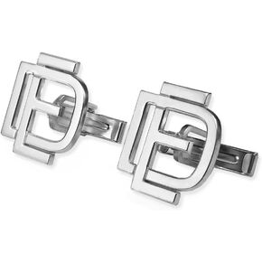 Exclusive Monogram Overlapping Initial Cufflinks