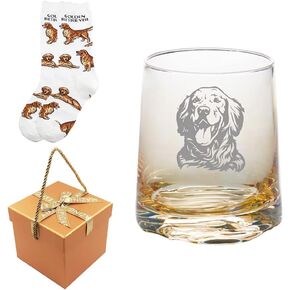 Fathers Day Gifts for Golden Retriever Dog Dad, Golden Retriever Gifts Gold Whiskey Tumbler Water Drinking Glass in Kuwait
