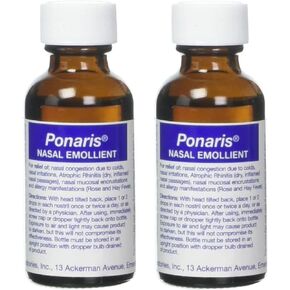 Jamol Laboratories Ponaris Nasal Emolient, 1 oz (Pack of 2)