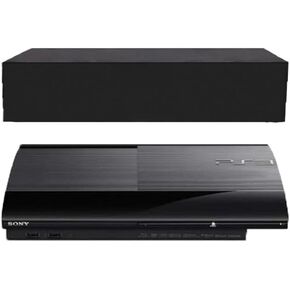 غطاء غبار لجهاز PS3، مقاوم للخدش، غطاء حماية مقاوم للماء لوحدات تحكم Playstation 3 (أسود)