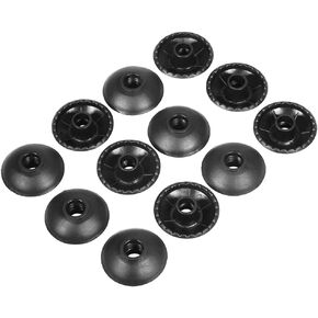 12 Pcs Trekking Pole Basket Round Trekking Poles Snow and Mud Baskets Hiking Walking Stick Replacement Accessory