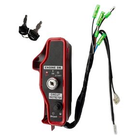 HZ Switch Control Box with Ignition Key for Honda GX610 GX620 GX670 Engines