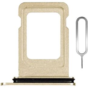 Phoupair SIM Card Slot Tray Holder Replacement Compatible with iPhone 11 Pro 5.8 inch/iPhone 11 Pro Max 6.5 inch with Rubber Gasket and Sim Pin (Space Gray)(Single Sim Version)