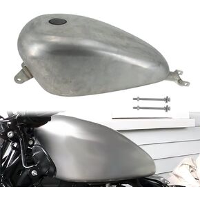 Motorcycle 14.4L/ 3.8 Gallon Gas Fuel Tank Fit for Harley Sportster XL 883 1200 2007-2022