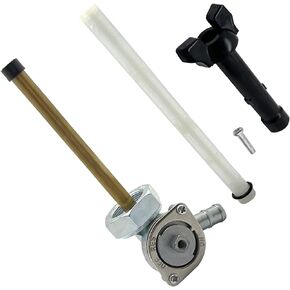 M MATI Fuel Valve Switch Petcock with Lever Screw for Honda Motorcycle VT600 SHADOW VLX DELUXE 1999-2007 16950-MZ8-L23,Fuel Tank Switch Valve