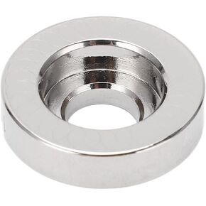 SUNGOOYUE Pool Cue Weights, 10g Stainless Steel Billiard Cue Stick Weight Ring for 5/16‑14 Stick Training Competition