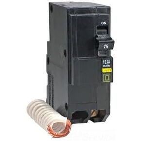 SCHNEIDER ELECTRIC Miniature Circuit Breaker 120/240-Volt 40-Amp QO240GFI Sw Fusible 60A Stainless Appleton Recep, Black