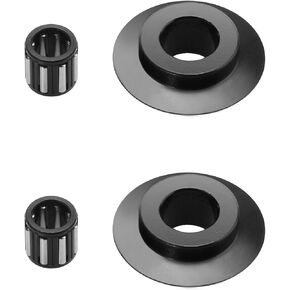 29973 Tubing Cutter Replacement Wheel with Bearings fits for Ridgid Model E635 Stainless Steel Pipe Cutter Wheel 2 pack