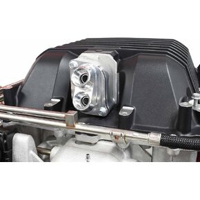 ICT Billet LSA ZL1Lid -10AN Fitting Intercooler Adapter Supercharger Water Manifold Connection Brick Billet Aluminum Made in USA 551841-LS01
