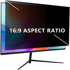 Computer Screen 26 inch Removable 16:9 Aspect Ratio Widescreen Laptop Monitor Screen Filter Protector Film, Glareproof, Blue Light Blocking