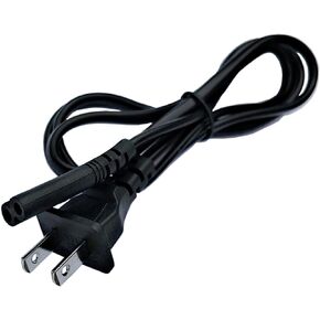 UpBright 2-Prong AC in Power Cord Cable Compatible with Dewalt DCR010 12V/20V MAX Jobsite Bluetooth Speaker N560062 and DCR028 DCR028B 12 V 20 V Cordless Job site Radio DCR 010 DCR 028 B 5140245-35