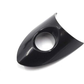 Otois Front Left Door Handle Keyhole Finish Cover Cap Black 826523S000 for Hyundai Sonata 2011 2014