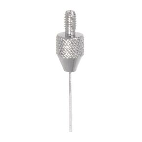 HARFINGTON Contact Needle Point 40mm Length 3mm Dia M2.5 Thread Universal Flat Tungsten Steel for Dial Test Indicator