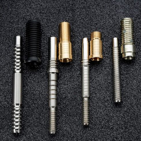 KONLLEN Billiards Pool Cue Joint Pin&Insert Longoni VP2/Wavy/Quick Loc 3/8 * 10 3/8 * 11 United Joint Billiards Accessories Shaft Fittings in Saudi Arabia