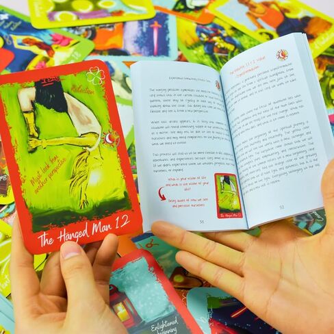 Experiential Evolutionary Process Tarot, Tarot Cards Deck, Tarot Cards, Tarot Cards with Guide Book, Tarot Cards Original, Tarot Deck, Tarot Cards with Meanings on Them, 78 Tarot Cards in Saudi Arabia
