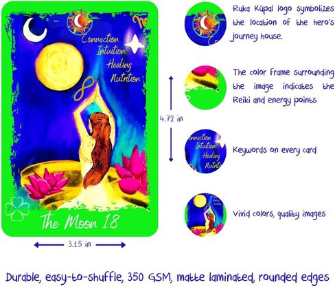Experiential Evolutionary Process Tarot, Tarot Cards Deck, Tarot Cards, Tarot Cards with Guide Book, Tarot Cards Original, Tarot Deck, Tarot Cards with Meanings on Them, 78 Tarot Cards in Saudi Arabia