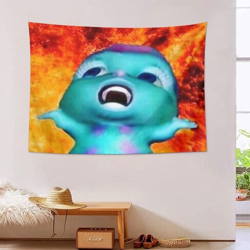 Bibble Meme Beliefs Happiness Tapestry Gaslight Gatekeep Girlboss Tapestries Funny Meme Wall Hanging Small Tapestry Banner Wall Art Background Home Decorations Bedroom Living Room College Dorm Decor in Saudi Arabia