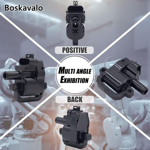 حزمة ملف الإشعال Boskavalo متوافقة مع hevrolet CTS Avalanche Camaro Corvette Silverado Yukon Firebird V8 5.7L 8.1L بديل لـ C1144 UF192 12556450 12558948، مجموعة من 8 in Kuwait