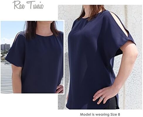 Style Arc Sewing Pattern - Rae Tunic (Sizes 18-30) in Saudi Arabia