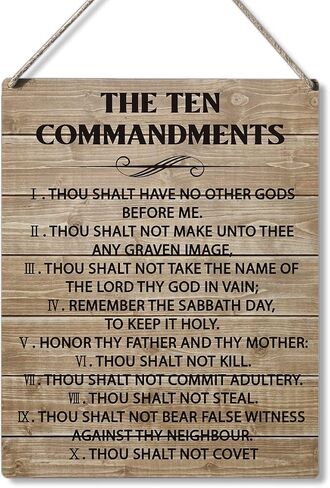 Inspirational Bible Gift Signs the Beatitudes Blessed are the Poor in Spirit for Theirs is the Kingdom of Heaven Wooden Hanging Sign Religious Scripture Art Wall Home Decoration 10 x 8 Inches in Saudi Arabia