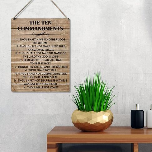 Inspirational Bible Gift Signs the Beatitudes Blessed are the Poor in Spirit for Theirs is the Kingdom of Heaven Wooden Hanging Sign Religious Scripture Art Wall Home Decoration 10 x 8 Inches in Saudi Arabia
