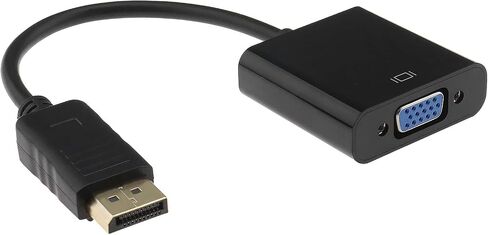 Create idea DisplayPort to VGA Adapter Gold-Plated DP DisplayPort Male to VGA Female Display Monitor Converter Cable Adapter for Computer PC Desktop Laptop Projector in Saudi Arabia