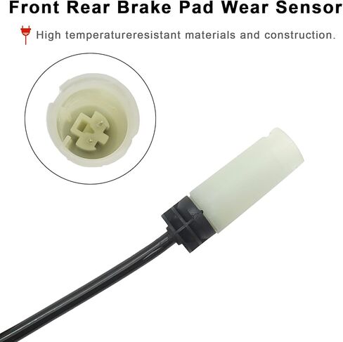 FTTYUHU Front and Rear Brake Pad Wear Sensor 34356792572, 34356792573 for Mini Cooper R55 R56 2010-2014 in Kuwait