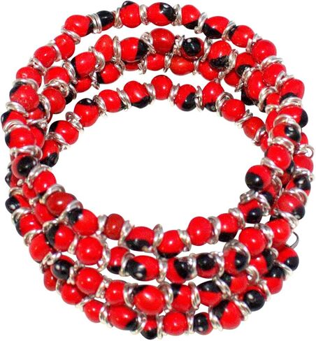 E B Evelyn Brooks Designs Peruvian Bracelet for Women - w/Meaningful Good Luck Huayruro Red Black Seeds - Great Gifts for Mom, Daughter, Sister, Aunt, Girlfriend in Kuwait