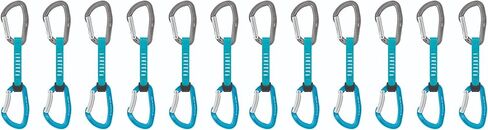 Petzl DJINN AXESS Quickdraw - رسم سريع متين وخفيف الوزن للرياضة والتجارة والمساعدة في التسلق - تركواز - 17 سم in Kuwait