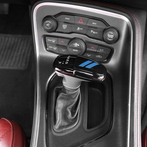 Gear Shift Knob Head Cover Trim Decoration Interior Accessories Compatible with Dodge Charger/Challenger 2015-2023,for Dodge Durango 2018-2023,Green in Saudi Arabia
