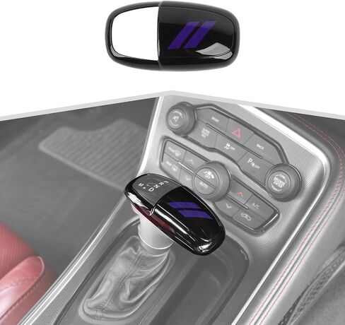Gear Shift Knob Head Cover Trim Decoration Interior Accessories Compatible with Dodge Charger/Challenger 2015-2023,for Dodge Durango 2018-2023,Green in Saudi Arabia