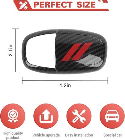 Gear Shift Knob Head Cover Trim Decoration Interior Accessories Compatible with Dodge Charger/Challenger 2015-2023,for Dodge Durango 2018-2023,Green in Kuwait