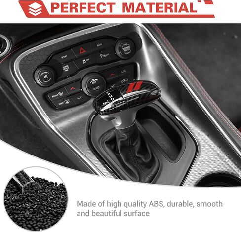 Gear Shift Knob Head Cover Trim Decoration Interior Accessories Compatible with Dodge Charger/Challenger 2015-2023,for Dodge Durango 2018-2023,Green in Kuwait