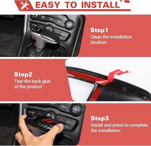 Gear Shift Knob Head Cover Trim Decoration Interior Accessories Compatible with Dodge Charger/Challenger 2015-2023,for Dodge Durango 2018-2023,Green in Kuwait